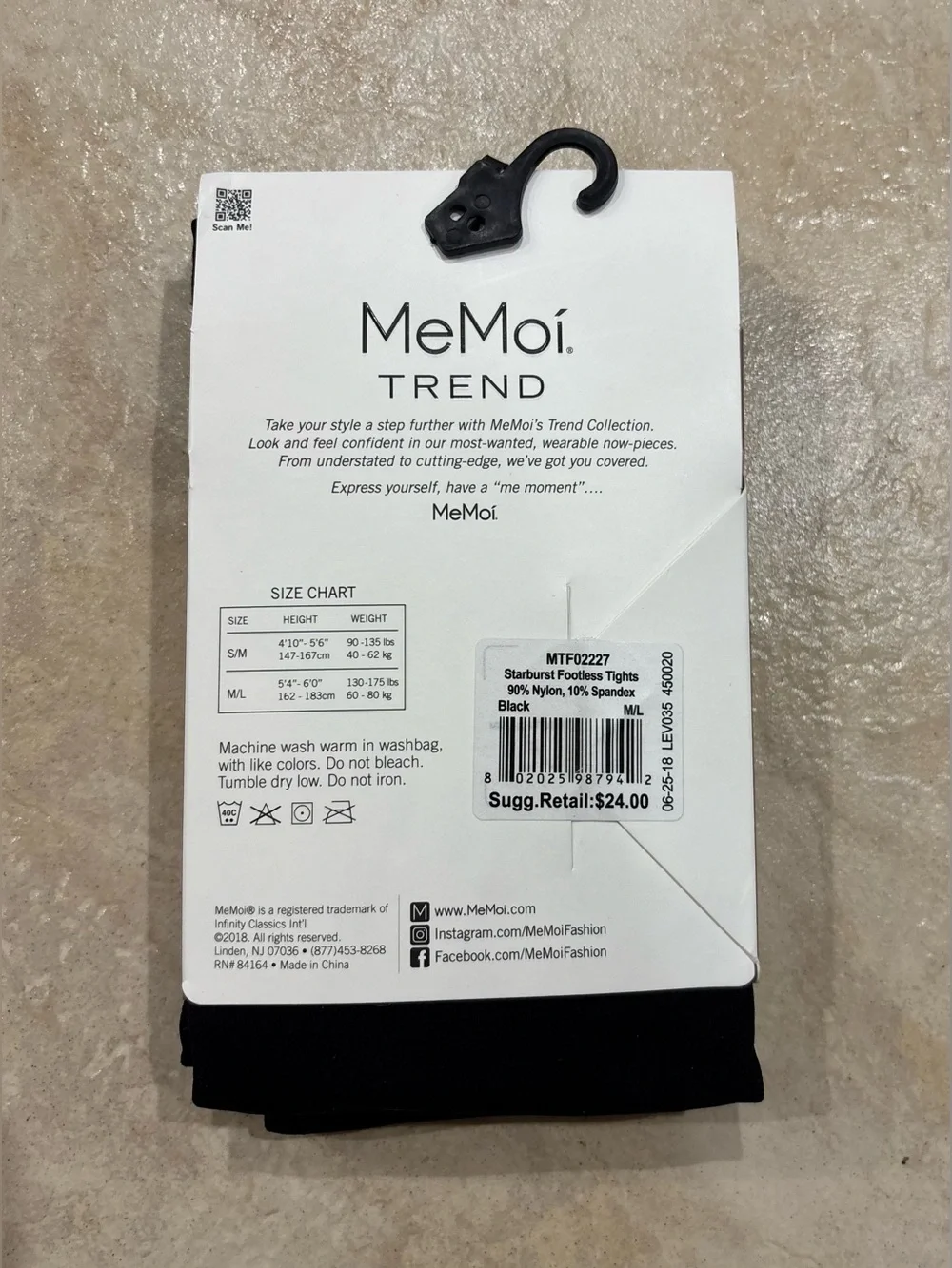 Memoi trend black